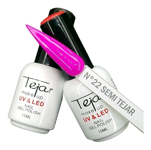  Esmalte Semipermanente N°22 Uv/ Led Tejar Lefemme