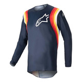 Jersey Alpinestars Fluid Corsa Azul