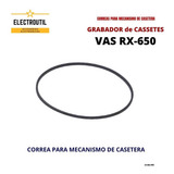 Correa Para Mecanismo De Grabadora De Cassetes Vas Rx-650
