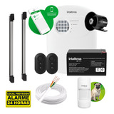 Kit Alarme Anm 24 C/ Sensor Ativo Iva 7100 4 Feixe Intelbras