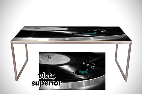 Vinilo Para Mesa Tocadiscos Musica Retro Vintage M13