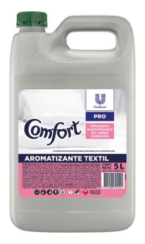 Aromatizante Textil Comfort Perfumina Para Telas Bidon 5lts