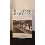 El Grano De La Voz - Roland Barthes