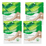 Set X4 Mascarilla Peeling Premium Pies Exfolia  Hidratacion 