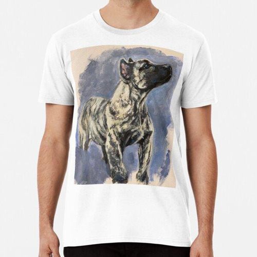 Remera Pintura Cachorro Presa Canario Algodon Premium