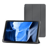 Funda Tablet Haovm M10 Plus 10puLG, Trifold, Gris Oscuro