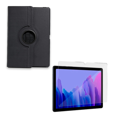 Estuche/funda+lamina Para iPad 10.2 7ma/8va Generacion Negro