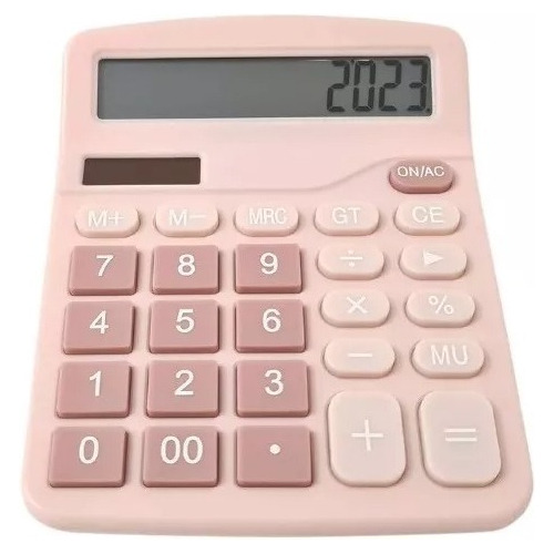 Calculadora De Mesa Digital Comercial Escritório 12 Dígitos 