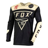 Jersey Fox Hpit -beige Motocross Mtb Enduro Atv