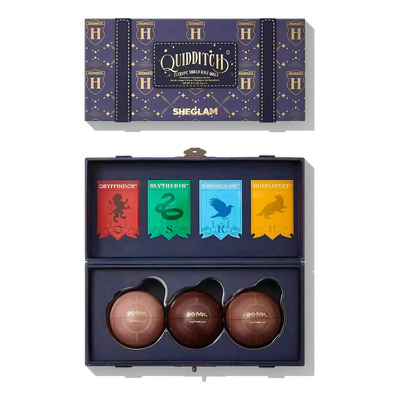 Sheglam Set Labiales Harry Potter Quidditch Color Azul | Envío gratis