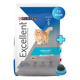 Pack Alimento Excellent Gato Adulto Urinary 7.5 Kg + Regalo