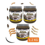 Alimento Erizo Africano Exotic 1.2kg Tenebrio,grillo,bombyx