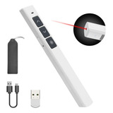 Apuntador Láser Inalámbrico Control Usb Presentador Remote