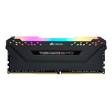 Memória Ram Corsair Vengeance Rgb Pro 8gb Ddr4 3200mhz Preta