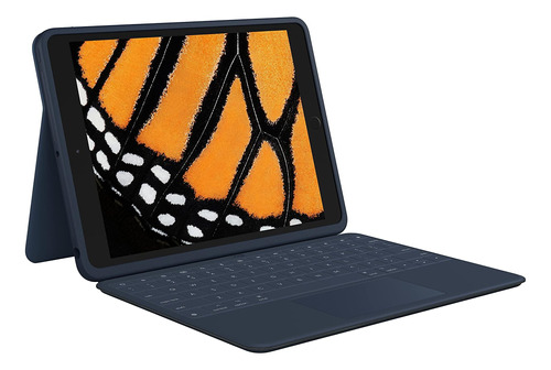 Funda De Teclado Logitech Rugged 3 Touch P/ iPad 7 8 9