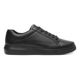 Tenis Flexi Para Hombre Estilo 415301 Negro