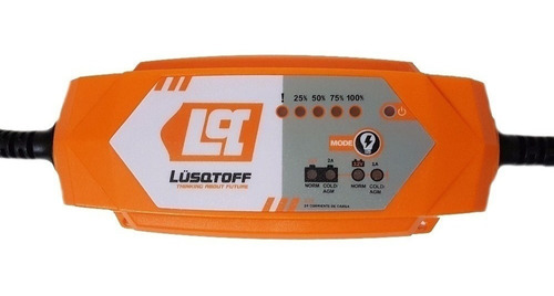 Cargador De Bateria Inteligente 12 Volts Lusqtoff Lct-2000  