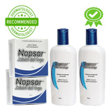 1 Nopsor Jabón Sólido Y 1 Shampoo Auxiliar Tx De Psoriasis