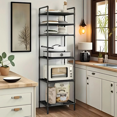 Estante Organizador Metálico De 6 Niveles De Cocina Baño | MercadoLibre