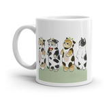 Taza De Gatito Michi | Michis | Vestidos De Vaquita