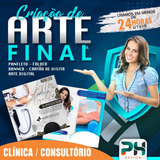 Criar Arte Final Panfleto Banner Para Clínica E Consultório 