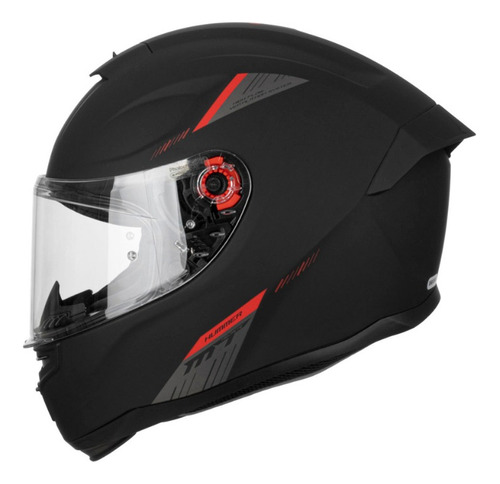 Casco Integral Moto Mt Helmets Stinger Hummer Negro Mate