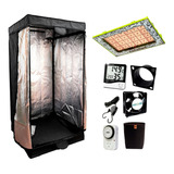 Combo Full Kit Indoor Led Carpa 80x80 + Led Cogordo P1000