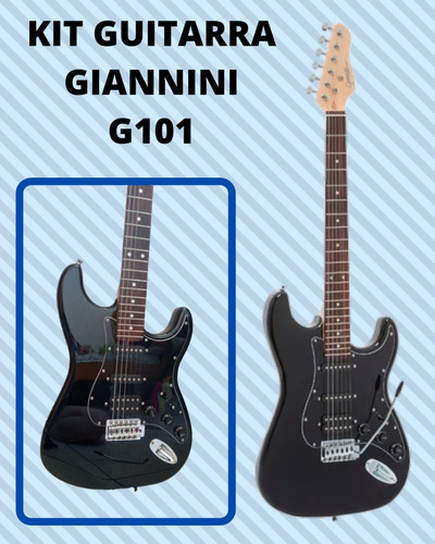 Kit Guitarra Giannini G101