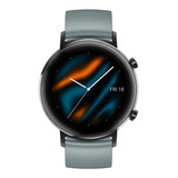 Reloj Inteligente Huawei Watch Gt 2 42mm, 1.2 Amoled, Azul Color De La Caja Negro Color De La Correa Cian Color Del Bisel Cian