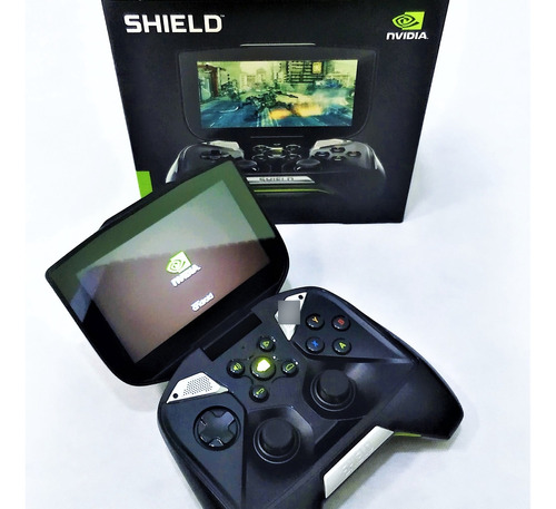 Console Nvidia Shield Portátil + 64gb Microsd (item Raro De Coleção)