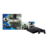 Sony Playstation 4 Slim 500gb Call Of Duty: Infinite Warfare Bundle Cor  Preto Onyx