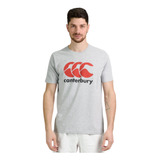 Remera Canterbury Logo Tee Gris