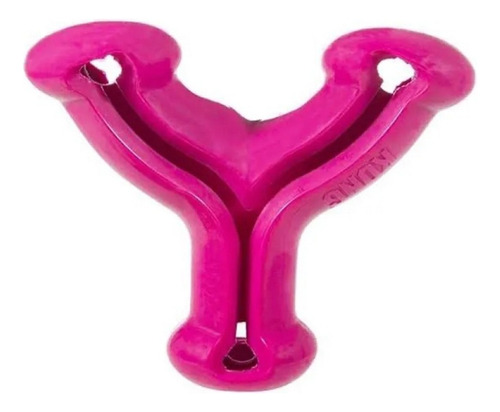 Brinquedo Recheável Para Cachorro Kong Quest Wishbone Rosa-g Cor Rosa