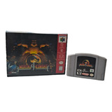 Nintendo 64 Mortal Kombat 4 Na Caixa De Locadora Jogo Zerado