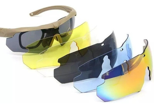 Z 6 Lentes Tácticas Militares Mica Y Accesorios