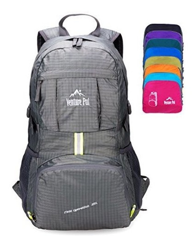 Mochila Montañismo Campismo Confortable Compacta 35lt