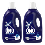 2  Lava Roupas Liquido Remoção Mancha Omo Ultrapower 1,8l Cd