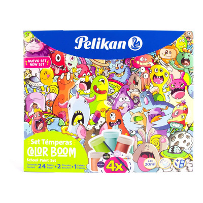 Pelikan Témpera Color Bom 24 Piezas Colores Azul | Meses sin interés
