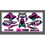 Stickers, Calca, Vinil, Para Moto Dm200 Mod-177