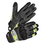 Guantes De Motocicleta Para Hombre, Pantalla Táctil, De Piel