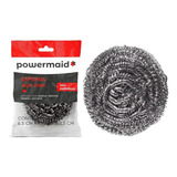 Esponja Inox Para Limpeza Pesada - Powermaid