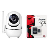 Combo Camara Ip Wifi Robotica + Memoria Micro Sd