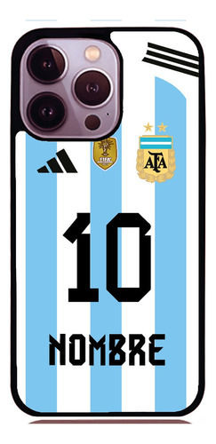Funda Argentina Campeon Del Mundo Motorola Personalizada