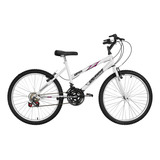 Bicicleta Feminina Adulta Aro 24 Freios V Brakes 18 Marchas