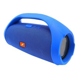 Parlante Bluetooth Portátil Inalambrico Manija Agua Noga 673 Color Azul