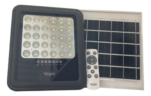 Kit 4 Refletor Solar Branco Frio 100w 6500k Jardim Externo