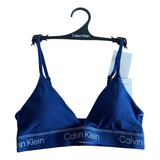 Top Calvin Klein Original Talla S Color Azul