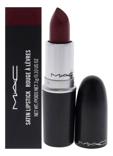 Lápiz Labial Satinado 801 Amorous De Mac Para Mujer, 0.10 Oz