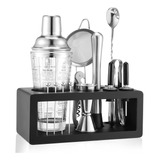 Bartender Kit Para Bar 12 Uni Utencilios Cocteleria Restaura