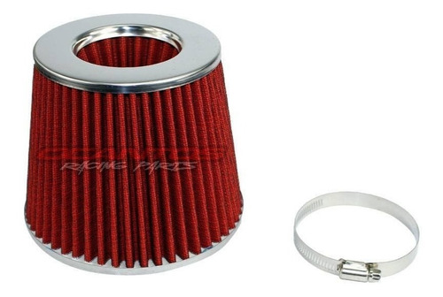 Filtro Biconico Sports 3 Pulgadas Rojo Competicion